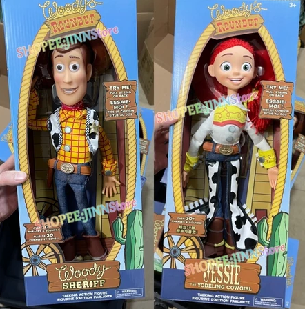 Toy Story Jessie Woody Vocal Brinquedos Bonecas Figuras De Ação